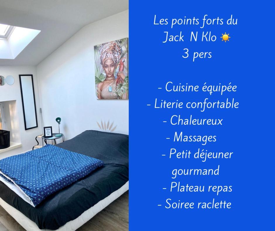Apartmán Le Jack' N Klo, Acces Terrasse De L'Etablissement Rives  Exteriér fotografie